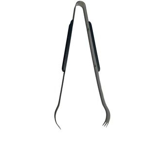 Farberware Stainless Steel Grill Tongs with Black Grips for Cooking BBQ